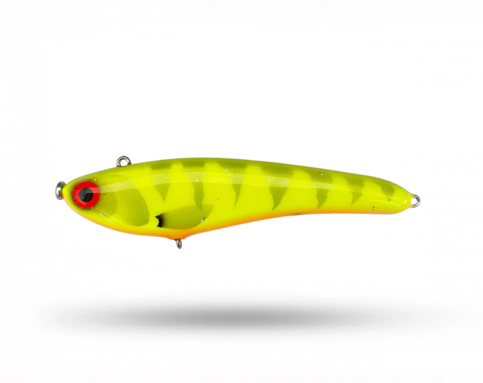 JW Lures Hard Target Jr - Yellow Tiger i gruppen Fiskedrag / Jerkbaits hos Örebro Fiske & Outdoor AB (JWL Hard Jr-YTiger)